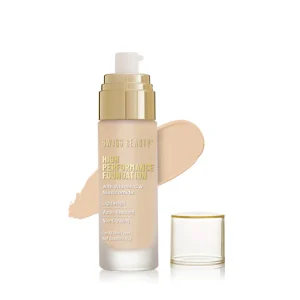 Swiss Beauty High Coverage Foundation bottle with matte finish for flawless makeup